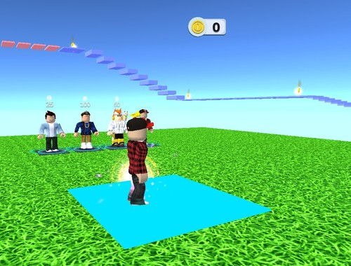 Spel Lätt Obby Jump and Run Challenge Online  på nätet