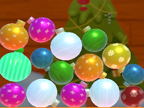 Spel Nyårsbollar 2048 i 3D  på nätet