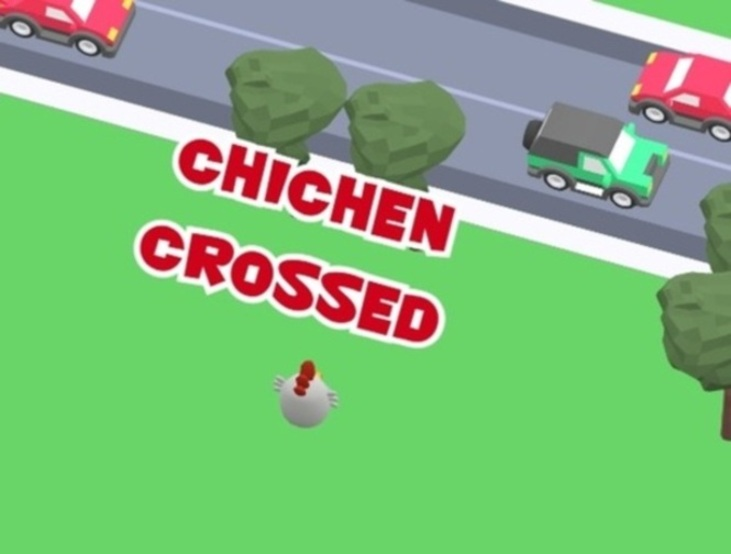 Spel Kyckling korsad  på nätet