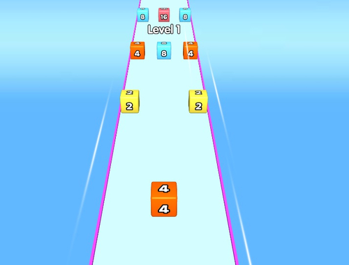 Spel Jelly Run 2048  på nätet