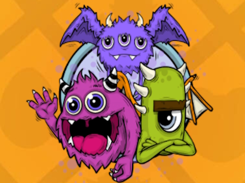 Spel Ordet monster  på nätet