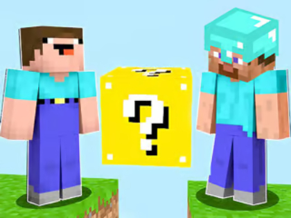 Spel Barnquiz: Minecraft trivia på nätet