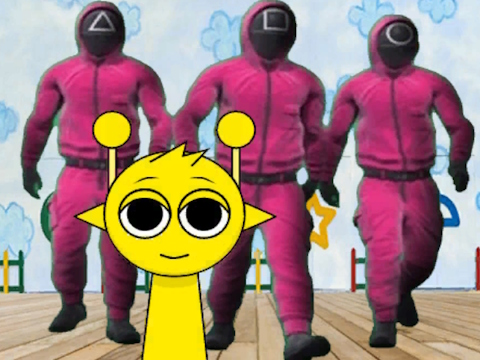Spel Sprunki i Squid Game Chamber  på nätet