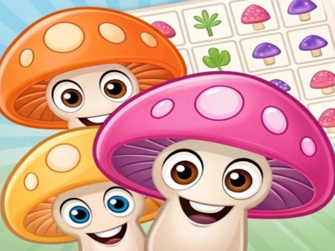 Spel Svampfeber Match 3  på nätet