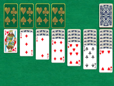 Spel Klondike Classic Solitaire på nätet