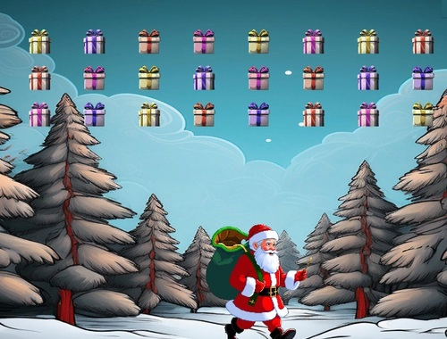 Spel Space Invaders: Christmas Edition på nätet