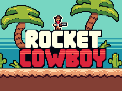 Spel Raket cowboy på nätet