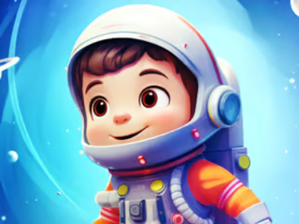 Spel Pussel: astronaut  på nätet