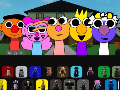 Spel Sprunki Puppet på nätet