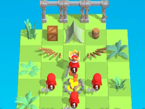 Spel Castle Wars: Cell Battle på nätet