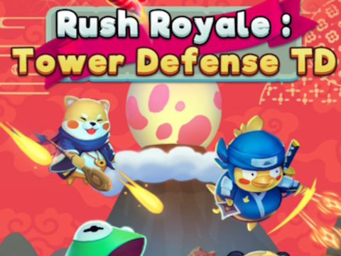 Spel Rush Royale: Tower Defense TD på nätet