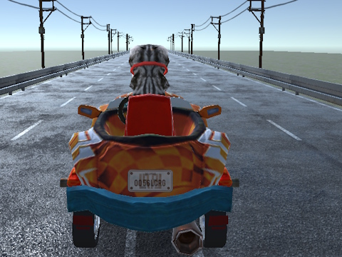 Spel Chipi Chipi Chapa Chapa Cat Highway Racing på nätet