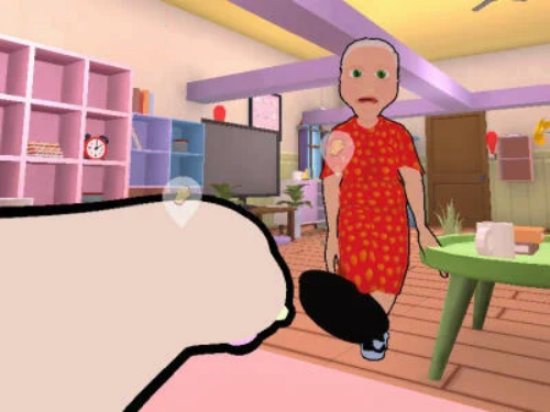 Spel Cat and Granny: fly  på nätet
