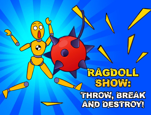 Spel Ragdoll -show: kasta, bryta och förstöra!  på nätet