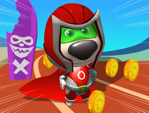 Spel Super Dog Hero Dash på nätet