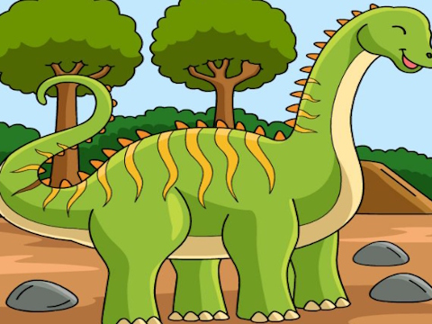 Spel Dinosaurie spot skillnaden  på nätet