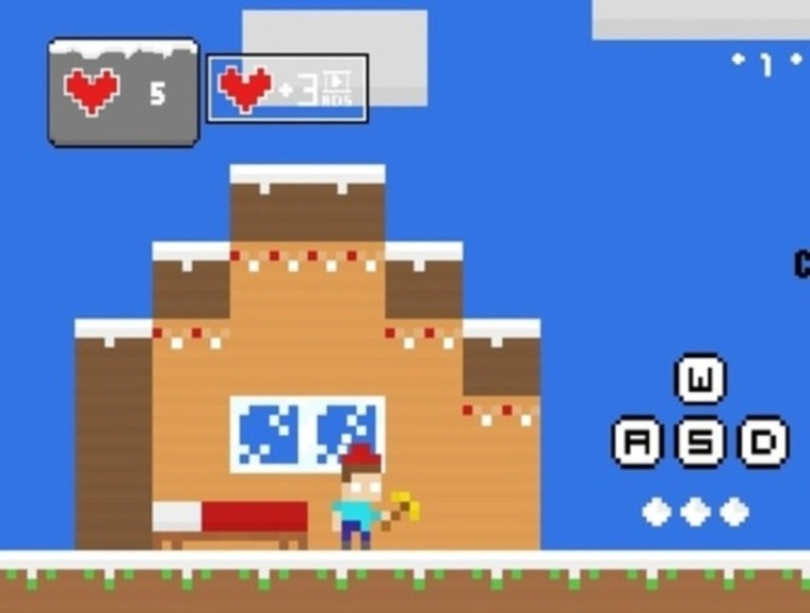 Spel Minicraft vinterblock  på nätet