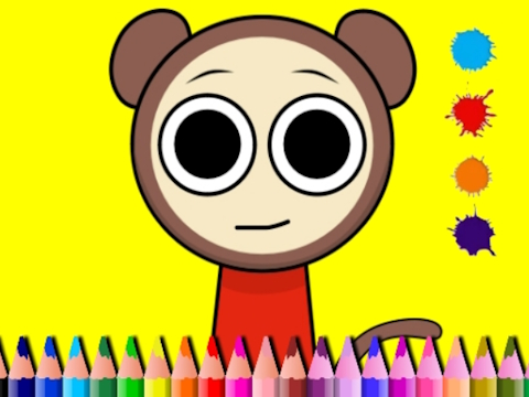 Spel Sprunki Valentine Coloring Book på nätet