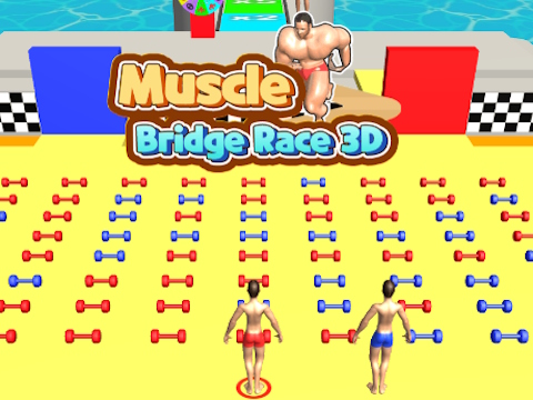Spel Muscle Bridge Race 3D på nätet