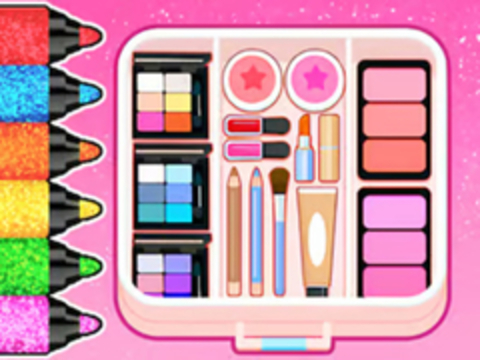 Spel Färgbok: Makeup Tidy  på nätet