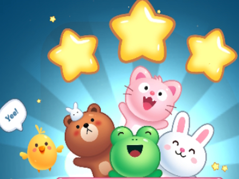 Spel Djurfusion: bubbelskytt  på nätet