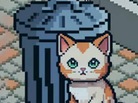 Spel Pixel Cat Simulator: Mina husdjur  på nätet