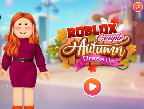 Spel Roblox -par Autumn Dress Up  på nätet
