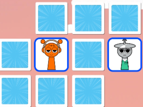 Spel SPRUNKI MEMORY SPEL på nätet
