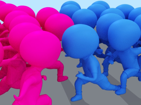 Spel Grevmästare: Crowd Runner 3D  på nätet