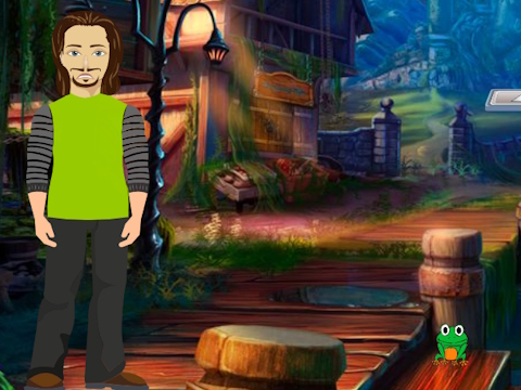 Spel Pojke rymde ockult skog  på nätet