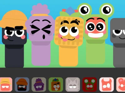 Spel SPRUNBOX: QOOBIES  på nätet