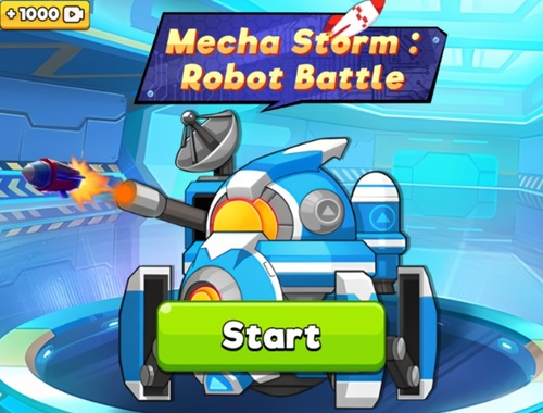 Spel Mecha Storm Robot Battle på nätet