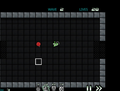 Spel Untitled Tower Defense Game  på nätet