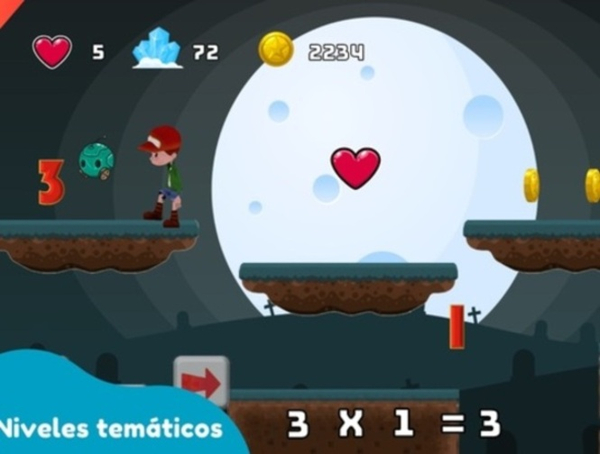 Spel Sam's Math Adventure på nätet