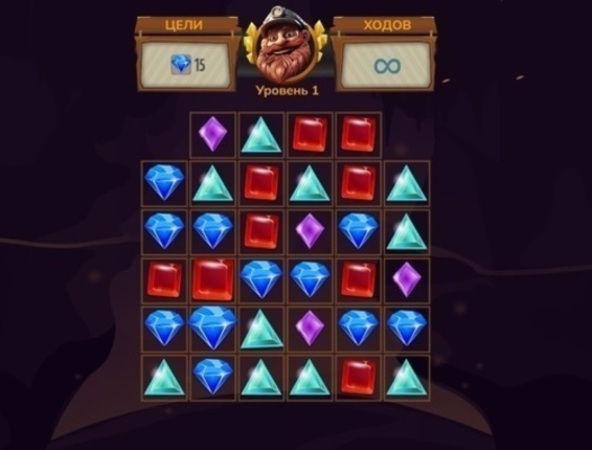 Spel Jewel Miner Quest på nätet