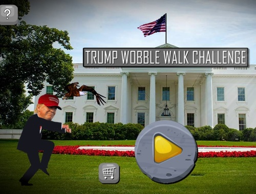 Spel Trump Wobble Walk Challenge på nätet