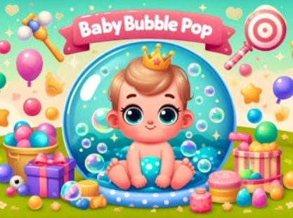 Spel Baby bubbla pop  på nätet