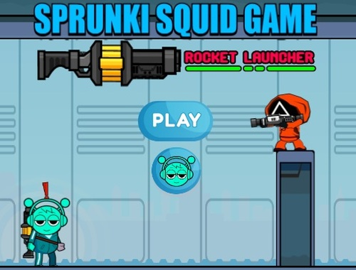 Spel Sprunki Squid Game Rocket Launcher på nätet