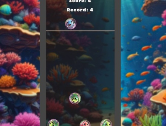 Spel Slå samman fisk 2048!  på nätet