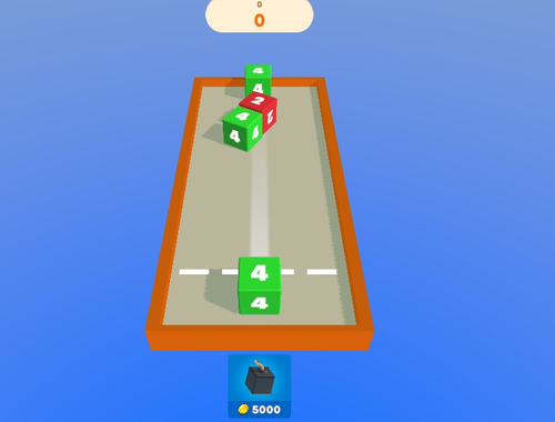 Spel Slå samman kuber 2048 3D  på nätet