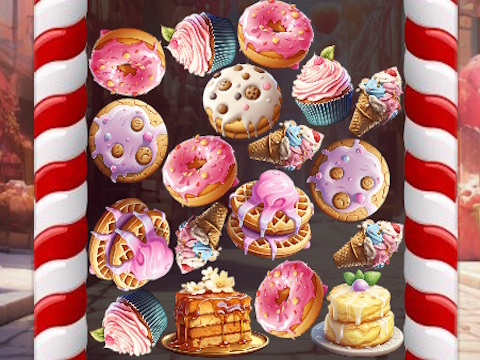 Spel Mergesweets: 2048! på nätet