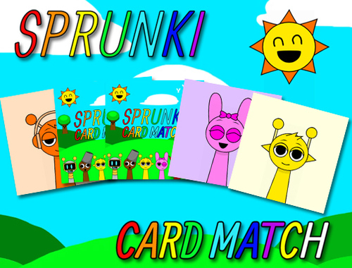 Spel Sprunki Memory Card Match på nätet