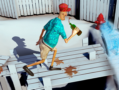 Spel Berusad man 3d  på nätet