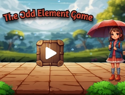 Spel Det udda elementspelet  på nätet