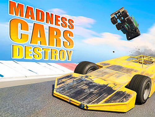 Spel Madness Cars förstör  på nätet