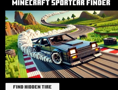 Spel Minecraft Sportcar Finder på nätet