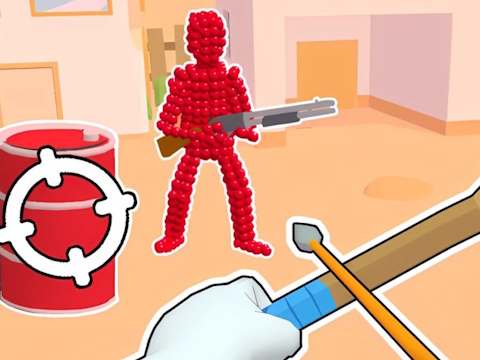 Spel Stickman Archer: Shooting Arrows på Reds  på nätet