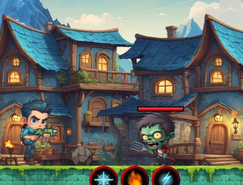Spel Zombie Slayer 2 på nätet