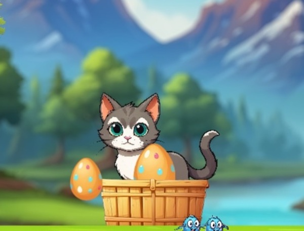 Spel Hungriga katter äventyr  på nätet