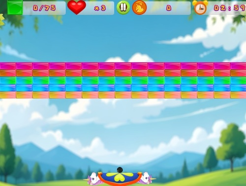 Spel Block Blaster Unicorn  på nätet